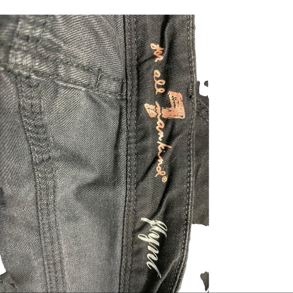 7 for all mankind flynt black jeans size 31. Bootcut.womens - Picture 11 of 12